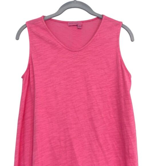 Fresh Produce Papaya Pink Melody Ruffle Knee Length Sleeveless Dress Size XS - Picture 3 of 8